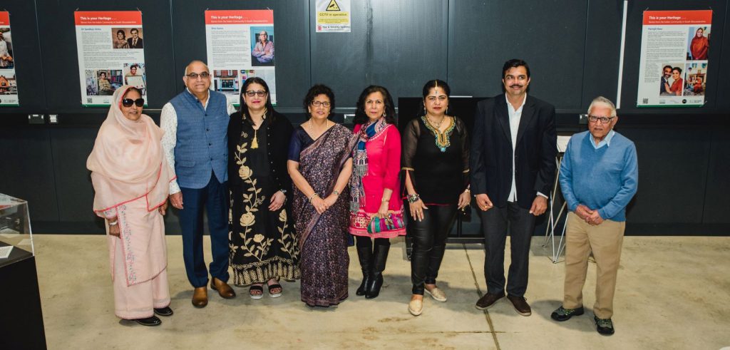 Some of the Indian contributors at the project launch on 6 April 2022 at Aerospace Bristol.