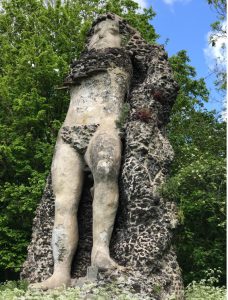 Neptune statue at William Champion's Garden in Warmley