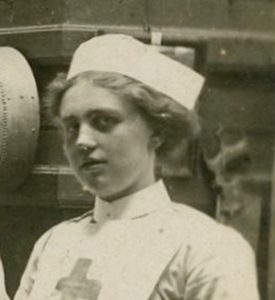 A women in a nurse uniform